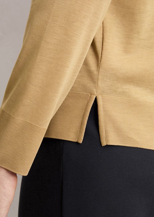 Luxury Longsleeve regular — Salted Caramel