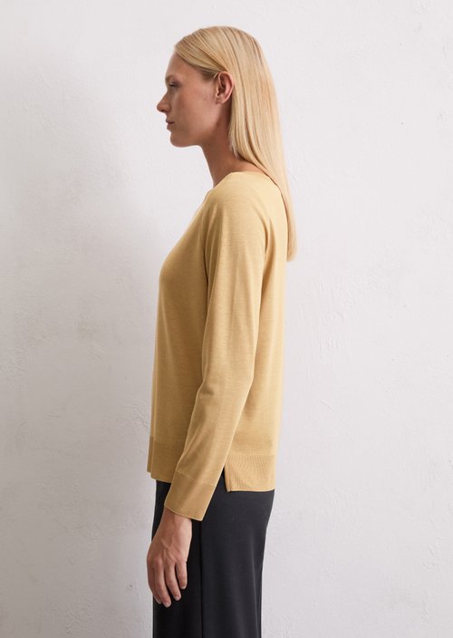 Luxury Longsleeve regular — Salted Caramel