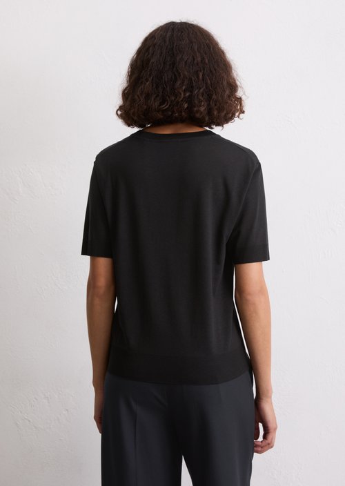 Luxury T-Shirt relaxed — Black