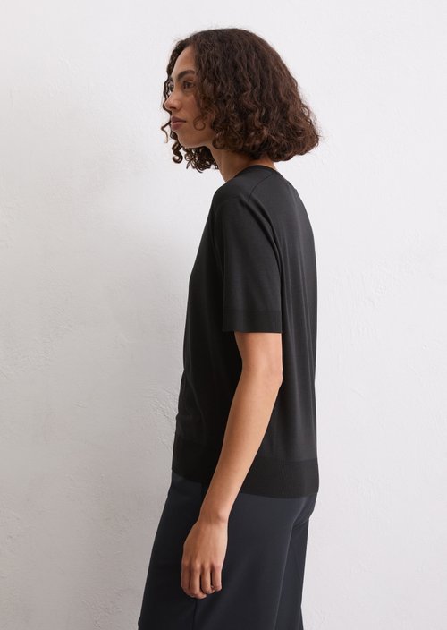 Luxury T-Shirt relaxed — Black