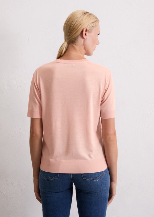 Luxury T-Shirt relaxed — Pastel Rose