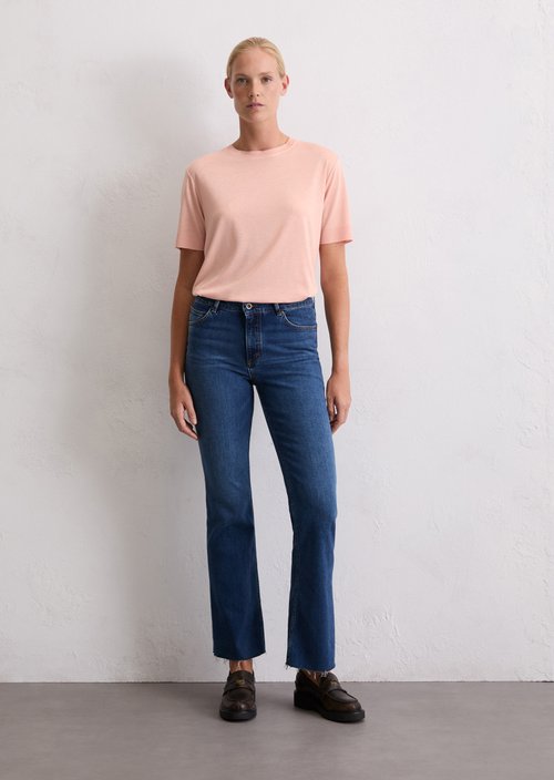 Luxury T-Shirt relaxed — Pastel Rose
