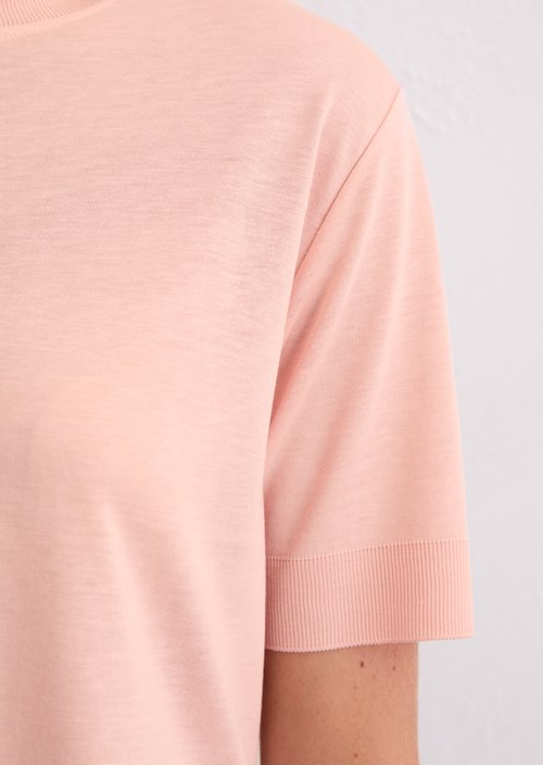 Luxury T-Shirt relaxed — Pastel Rose