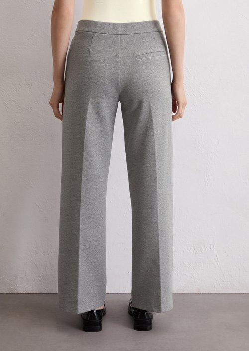 Jersey pants regular — Light Grey Melange