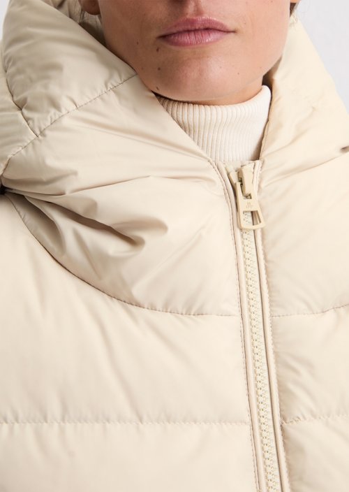 Regular puffer down jacket — Light Oat