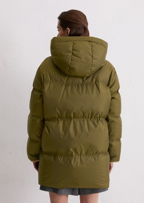 Puffer down parka regular — Mossy Olive (alternate view)