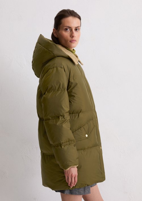 Puffer down parka regular — Mossy Olive