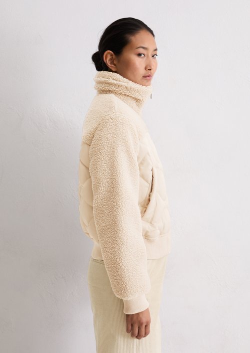 Down blouson regular — Light Oat