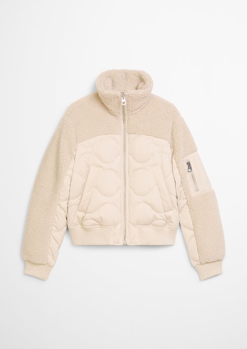 Down blouson regular — Light Oat