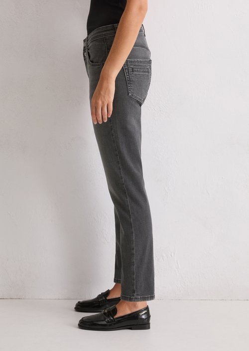 Jeans model Theda boyfriend cropped — Black
