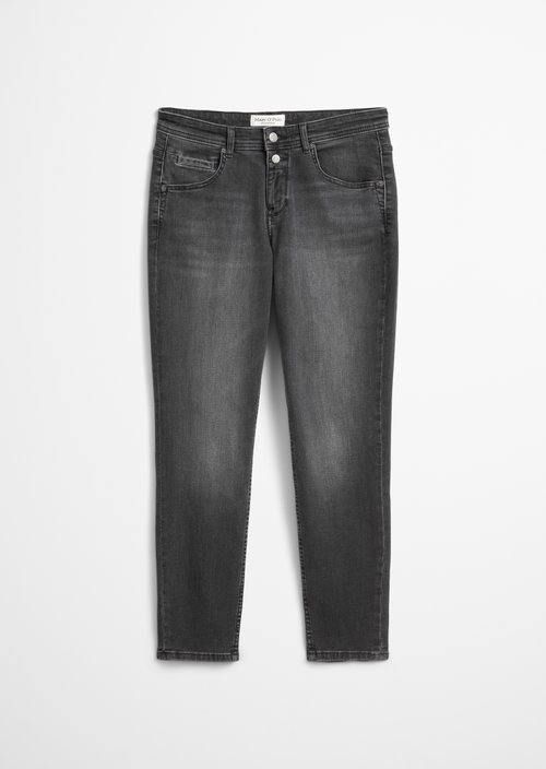 Jeans model Theda boyfriend cropped — Black