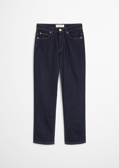Jeans model Linde straight cropped — Black