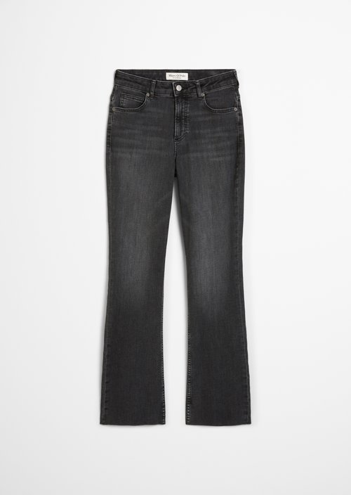 Jeans model Kiruna flared — Black