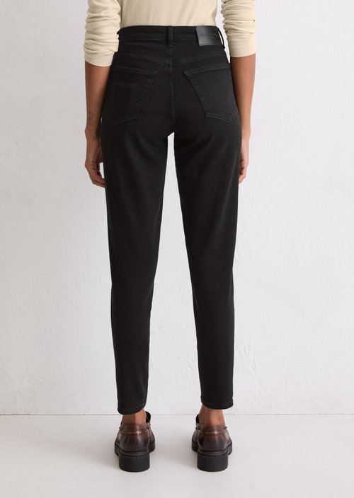 Jeans model Mala slim cropped — Medium Grey (alternate view)
