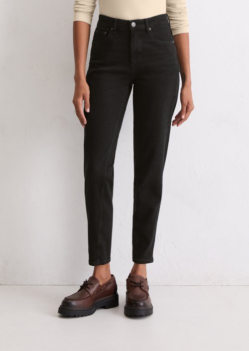 Jeans model Mala slim cropped — Medium Grey