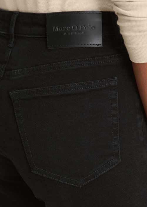Jeans model Mala slim cropped — Medium Grey