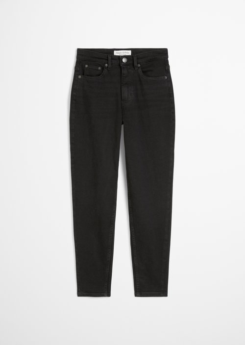 Jeans model Mala slim cropped — Medium Grey