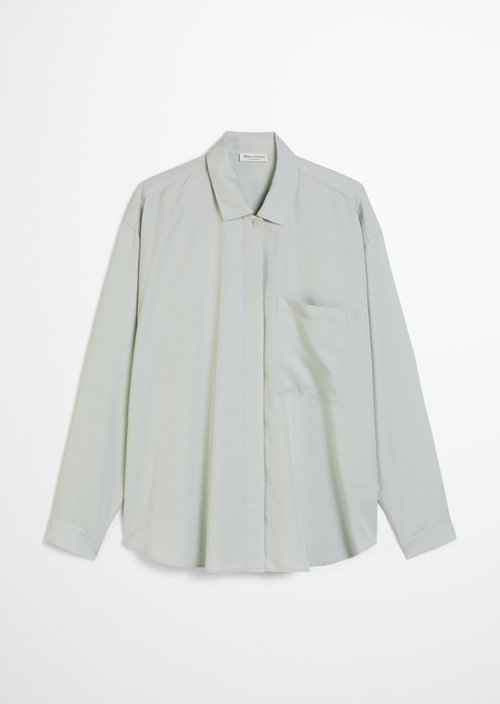 Regular blouse — Silvery Blue