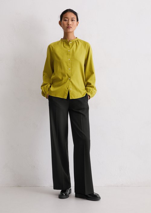 Blouse flared — Bright Pea