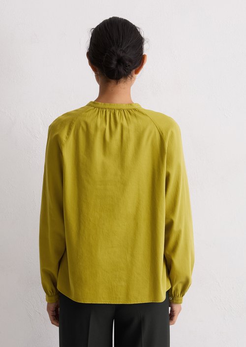 Blouse flared — Bright Pea