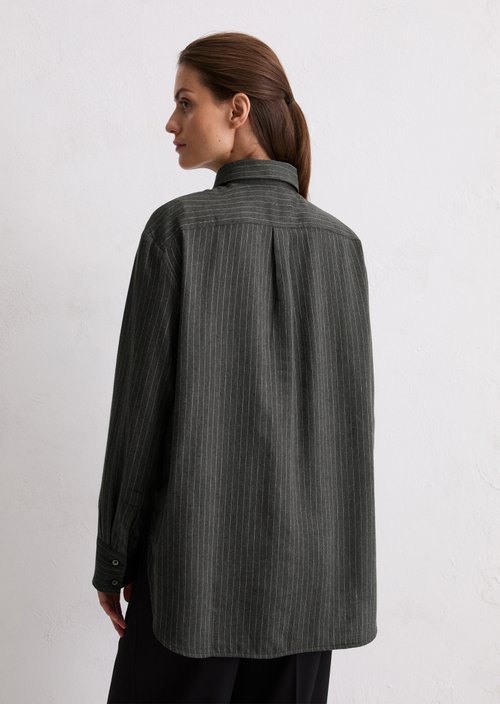 Relaxed blouse — Dark Grey