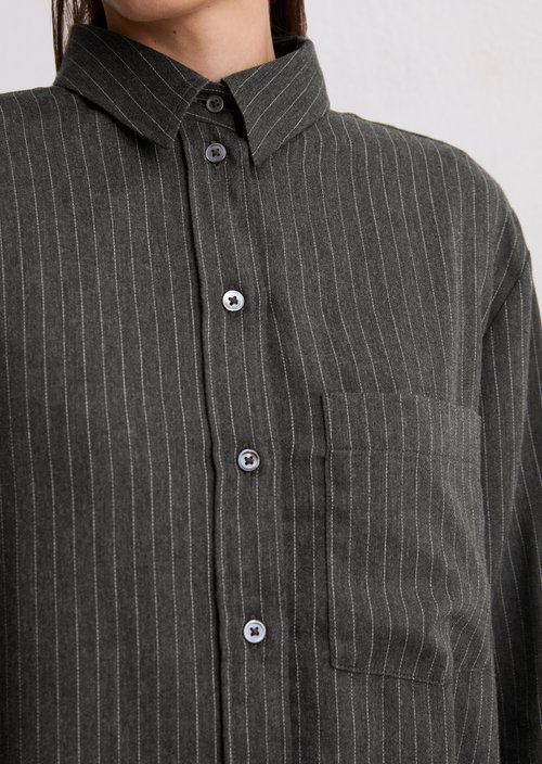 Relaxed blouse — Dark Grey