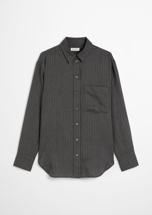 Relaxed blouse — Dark Grey