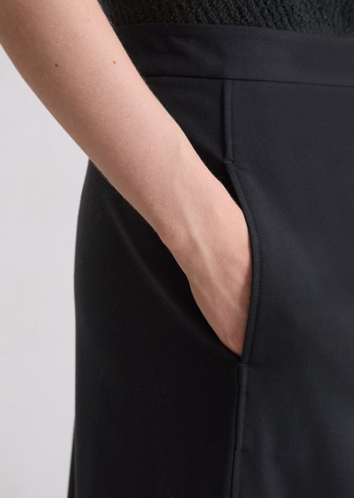 Flared skirt — Deep Night Blue