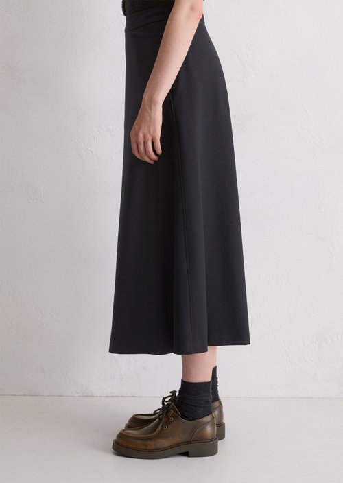 Flared skirt — Deep Night Blue