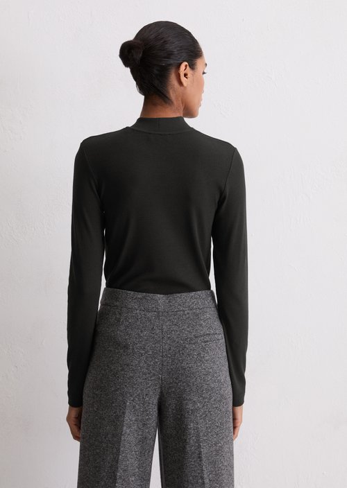 Longsleeve regular — Black