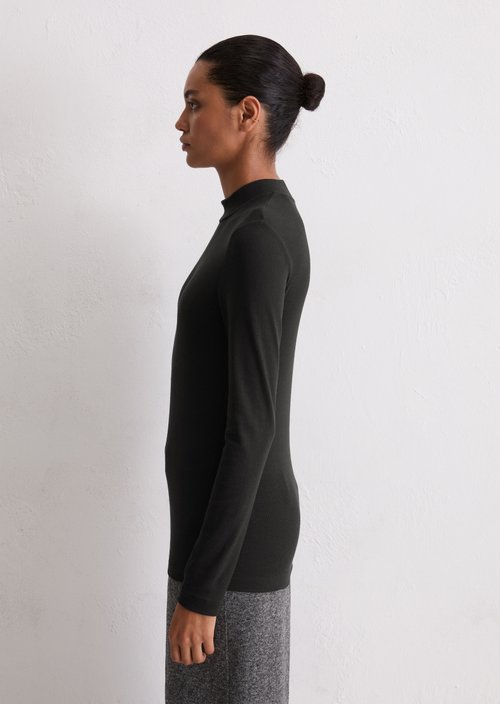 Longsleeve regular — Black