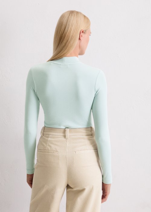 Longsleeve regular — Silvery Blue