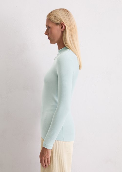 Longsleeve regular — Silvery Blue
