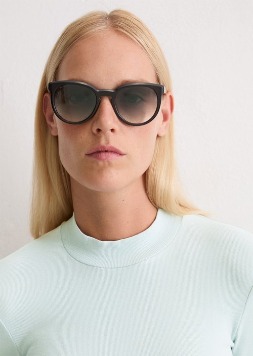Longsleeve regular — Silvery Blue