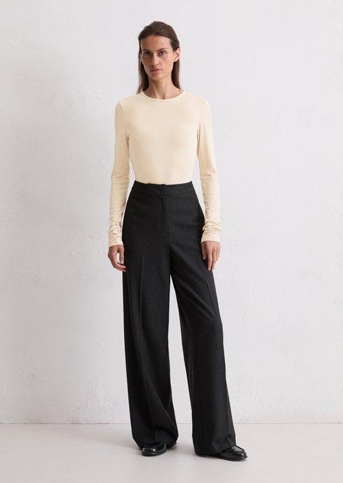 Longsleeve regular — Light Oat