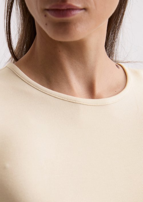 Longsleeve regular — Light Oat