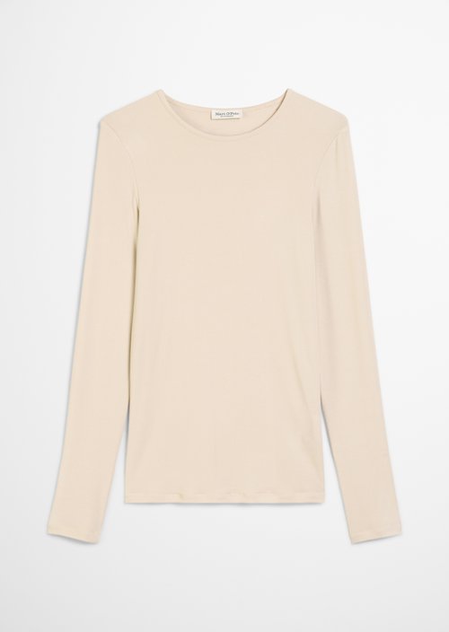 Longsleeve regular — Light Oat