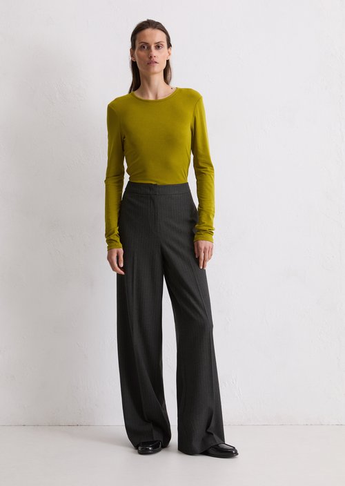 Longsleeve regular — Bright Pea