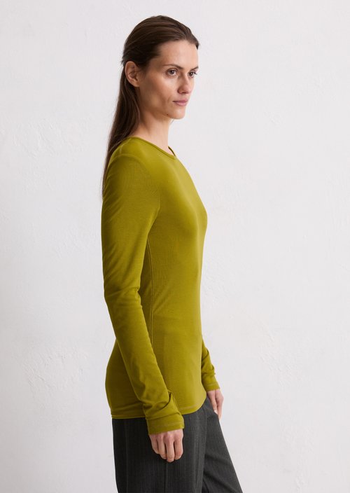 Longsleeve regular — Bright Pea
