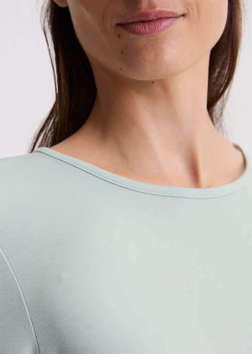 Longsleeve regular — Silvery Blue
