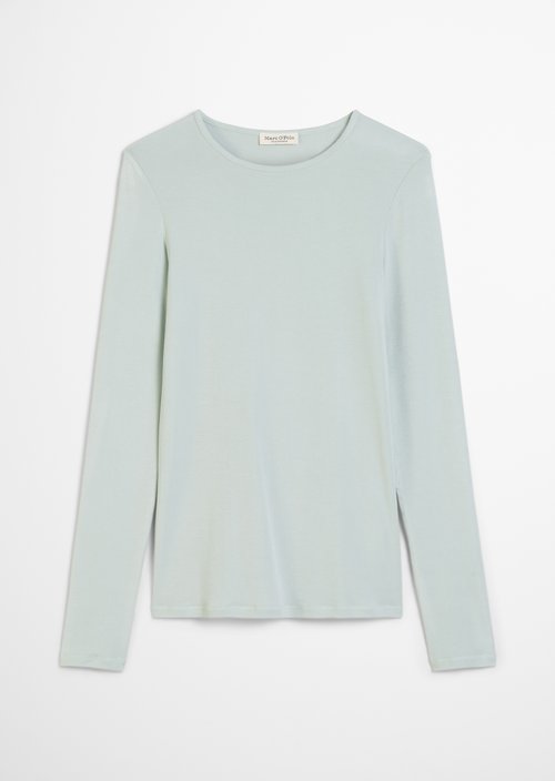 Longsleeve regular — Silvery Blue