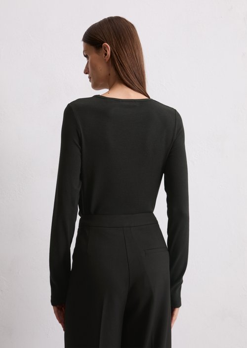 Longsleeve regular — Black