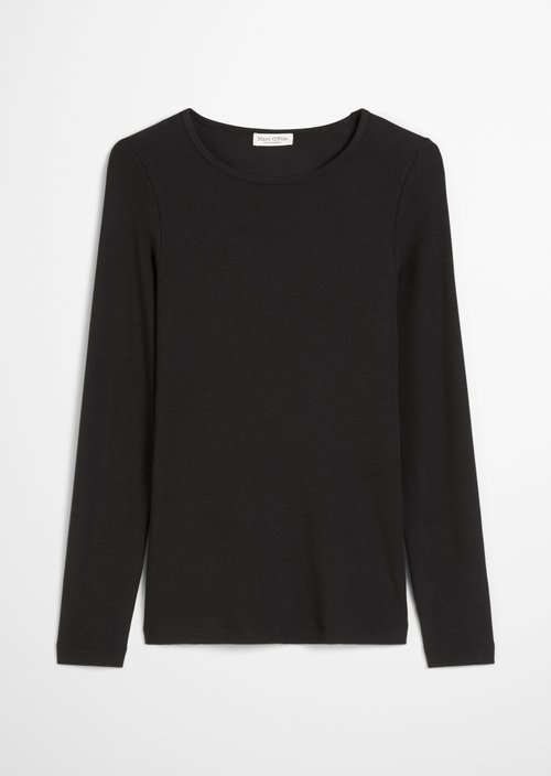 Longsleeve regular — Black