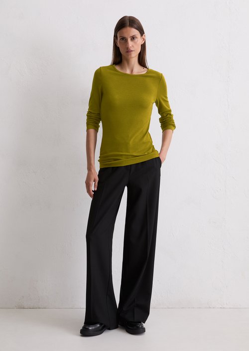 Longsleeve regular — Deep Pea