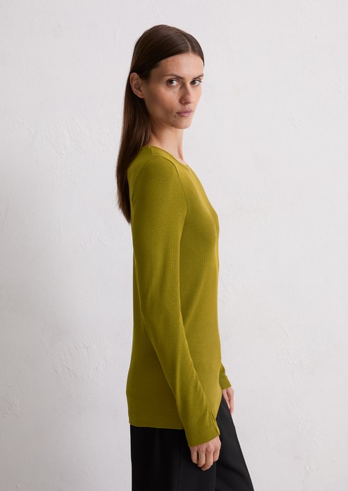 Longsleeve regular — Deep Pea