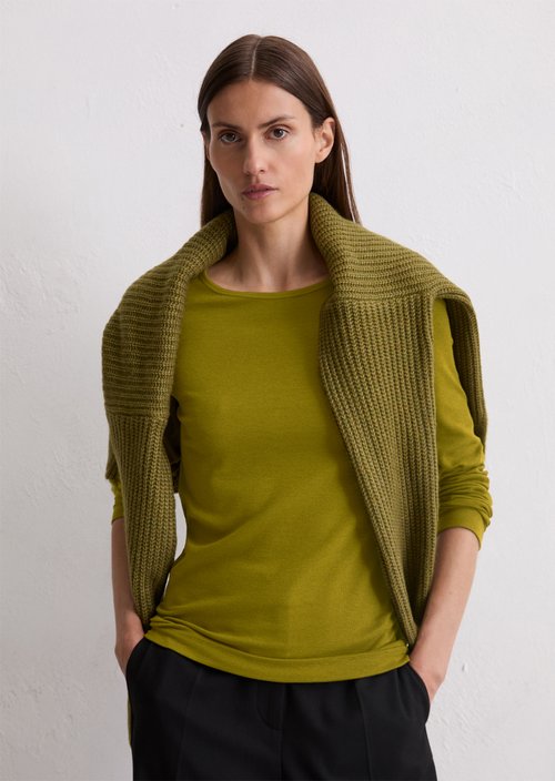 Longsleeve regular — Deep Pea