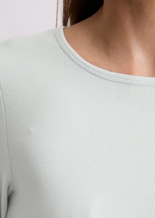 Longsleeve regular — Silvery Blue