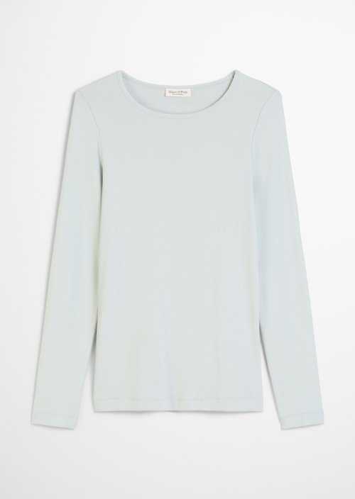 Longsleeve regular — Silvery Blue