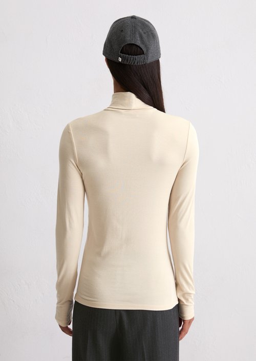 Longsleeve regular — Light Oat