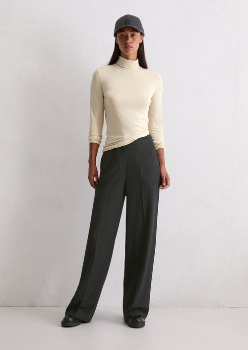 Longsleeve regular — Light Oat